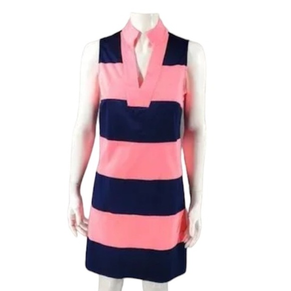 Sail to Sable Cotton Striped Dress - Picture 1 of 7